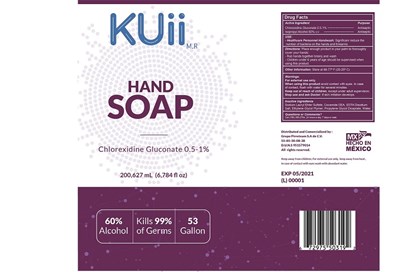 Label (Hand Soap Labels Drum (1))
